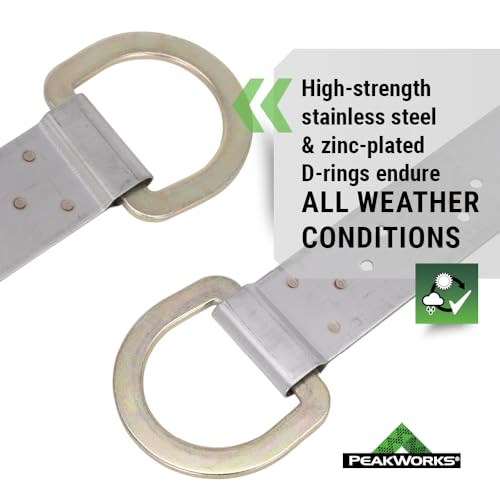Peakworks Temporary Roof Anchor Bracket - Stainless Steel Safety Roof Top Anchor Bracket for Roofing Work - Industrial, Construction, Roofing Fall Protection - ANSI & OSHA Compliant - Image 4