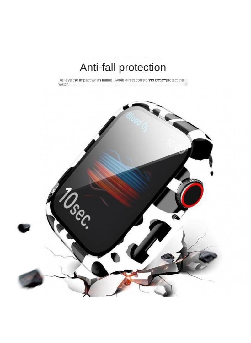 Y&D Suitable For AppleWatch 44mm universal Watch Tempered Film Integrated Protective Case - Image 3
