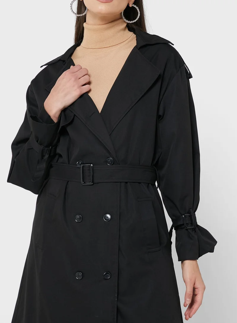 ELLA Self Tie Coat