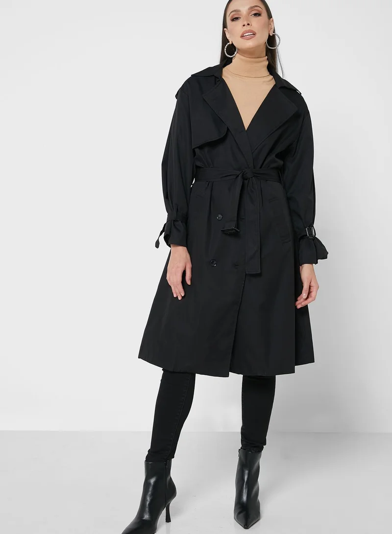 ELLA Self Tie Coat