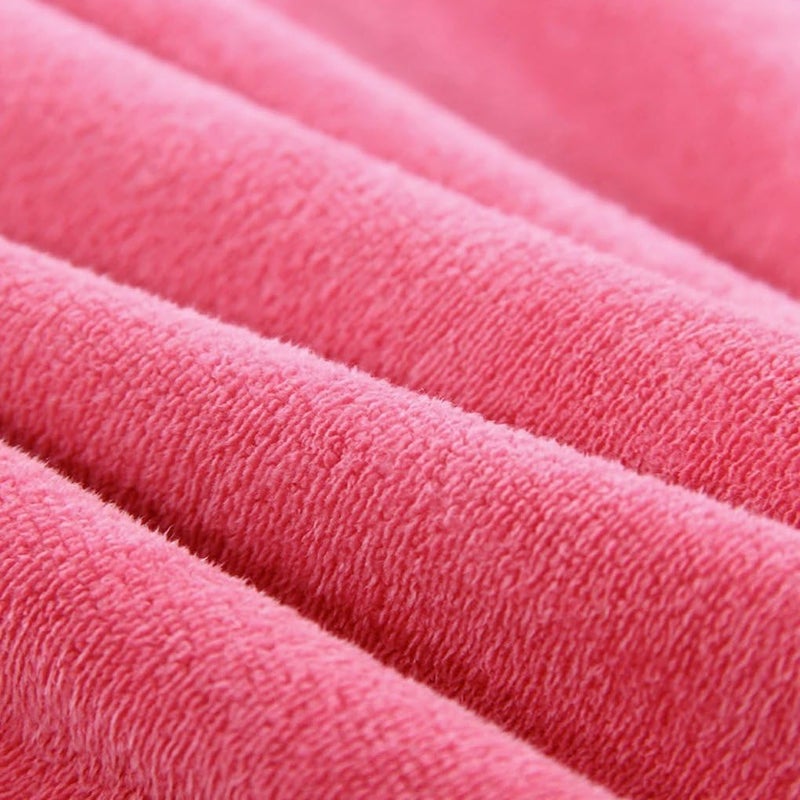 Fakeface Absorbent Microfiber Sexy Spa Bath Wrap Cover Up Towels Set Soft Fleece Terry Bathrobe Bath Towel Tube Dress Robe Nightgown Sleepwear w Shower Hair Drying Turban Cap Hat for Women Girls - Image 1
