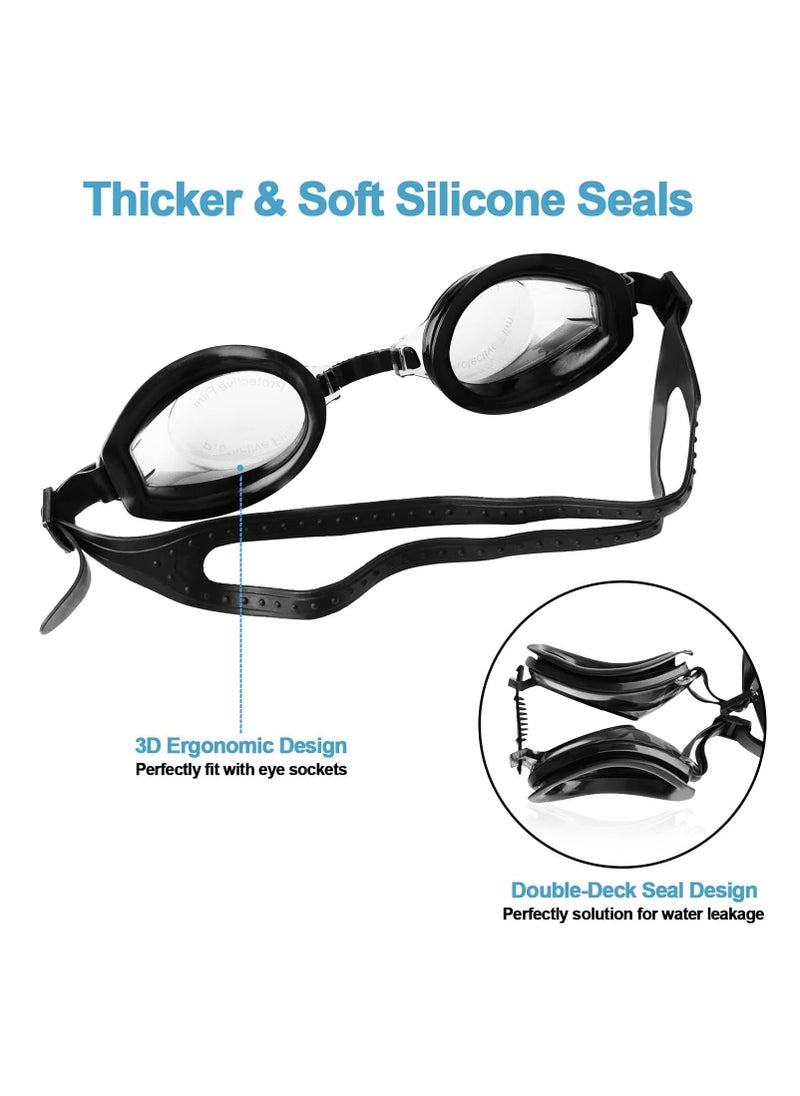MUMS PLANET "Explore the depths of the water with clarity and confidence: Swimming goggles specially designed for water adventure enthusiasts. Waterproof swim goggles with an adjustable strap, suitable for women, men, teens, children, and professional athletes. Perfect for swimming, surfing, diving, and training."  - Image 4