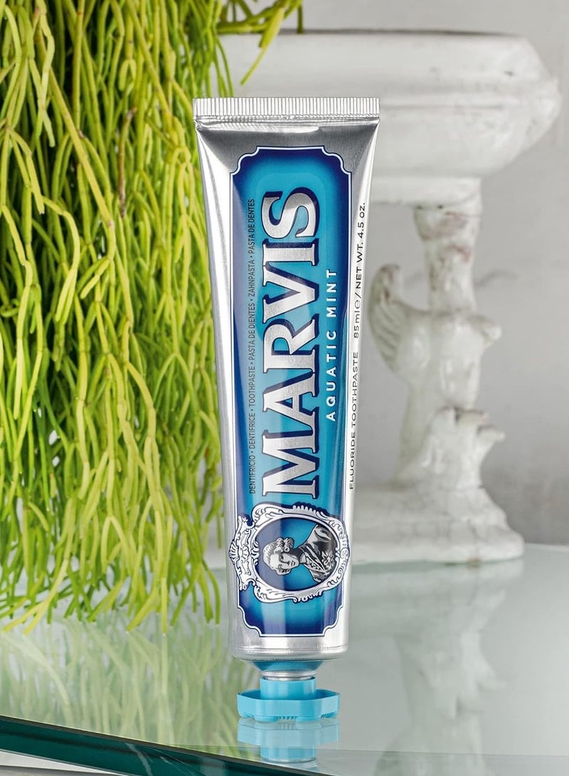 Marvis Aquatic Mint Toothpaste 85ml - Image 5