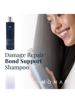 monat Damage Repair Bond Support Shampoo - Nourishing Cleanser - Strengthened Hair Shampoo - Advanced Repair Technology - Ideal For Daily Hair Wellness - Fortifying Ingredients  - Image 2