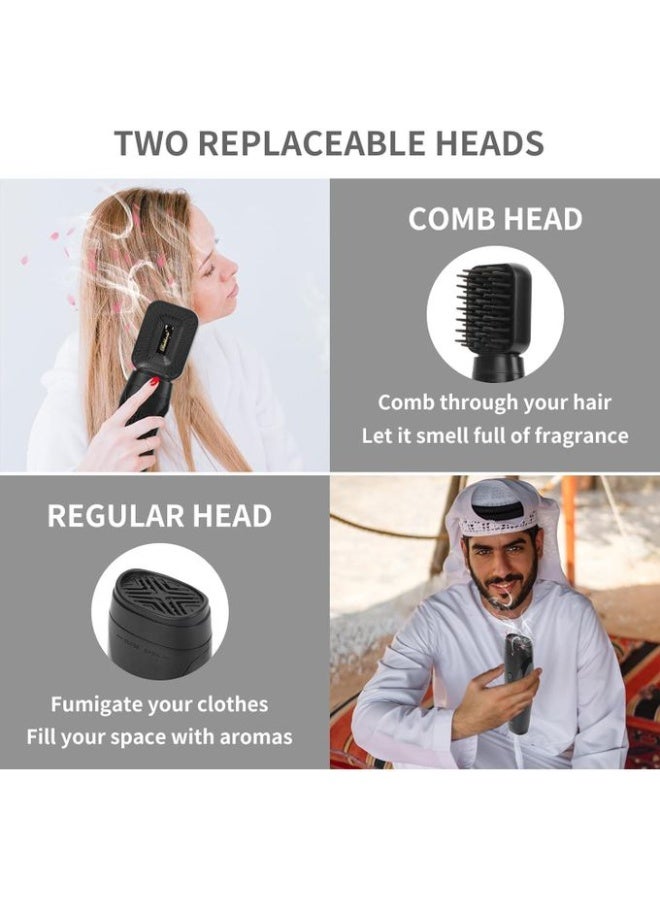 Stylish portable electronic diffuser – USB rechargeable with interchangeable head for scenting hair and clothes - Image 4