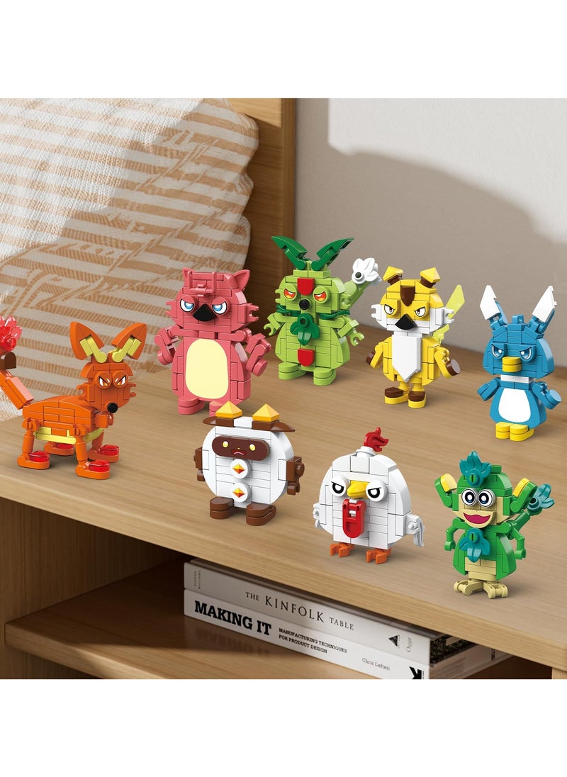 Creative 8-in-1 Building Blocks Set for Kids 6+, 493 Pcs Multi-Model Animal Figures, Perfect Birthday Gift for Boys and Girls  - Image 4