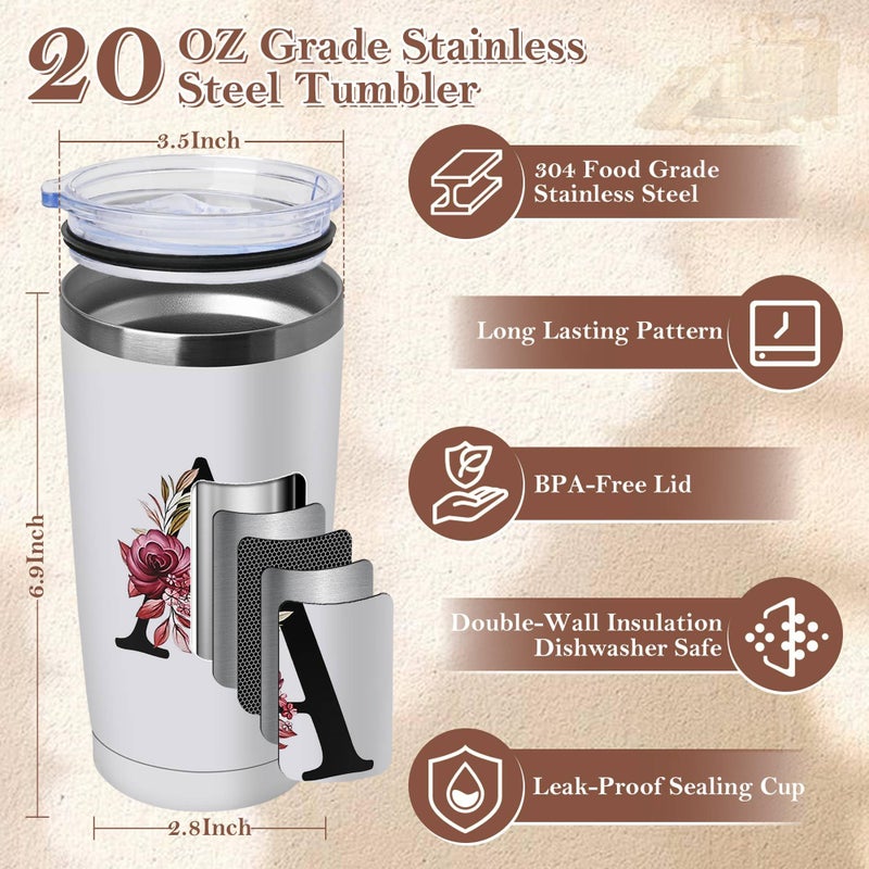 MNZZ 20 Oz Insulated Coffee Cup with Lid Car Tumbler Travel Mug Women Her Sister Mom Girlfriend Aunt Best Friend Friendship Grandma Bestie Wife Daughter Law Lady Happy Birthday Cool Unique Cute Gifts - Image 3