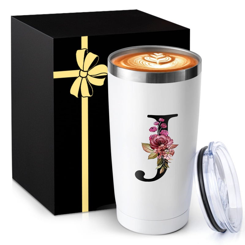 MNZZ 20 Oz Insulated Coffee Cup with Lid Car Tumbler Travel Mug Women Her Sister Mom Girlfriend Aunt Best Friend Friendship Grandma Bestie Wife Daughter Law Lady Happy Birthday Cool Unique Cute Gifts - Image 1