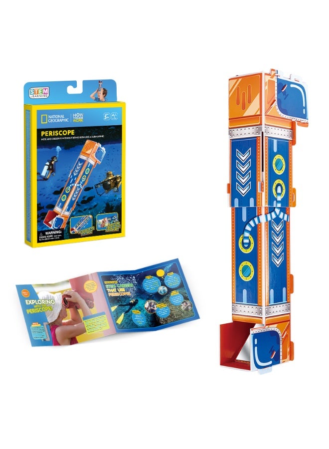 ناشيونال چيوغرافيك لعبة ألغاز ثلاثية الأبعاد من ناشيونال جيوغرافيك بعنوان "كيف تعمل الأشياء" من بيريسكوب، ألعاب أنشطة العلوم والتكنولوجيا والهندسة والرياضيات - Image 1