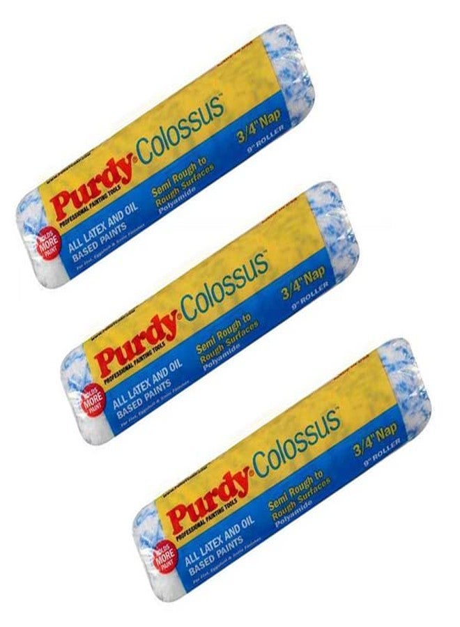 Purdy Colossus Polyamide Fabric 3/4 in. x 9 in. W Paint Roller Cover For Semi-Rough Surfaces 1 pk - Image 1