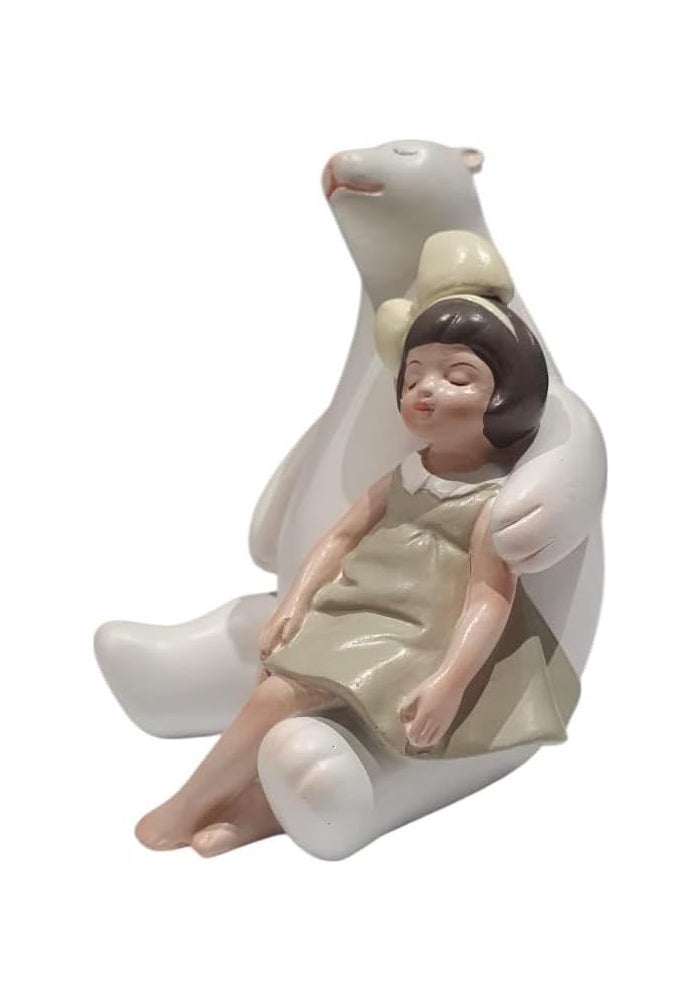 B&D Polar Bear and Girl Decorative Figurine - Image 5