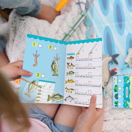 Melissa & Doug Let’s Explore Fishing Play Set – 21 Pieces Toy Fishing Set for Toddlers and Kids, Pretend Play Toy, Learning Toys for Kids Ages 3+ - FSC-Certified - FSC Certified - Image 5