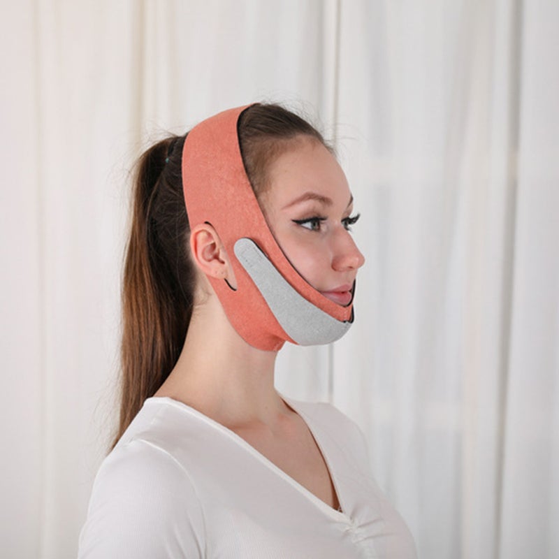 Reusable Face Slimming Strap Face Lifter & Slimmer Belt Double Chin Reducer V Line Lifting for Better Face & Chin Anti Snoring Solution - Image 2