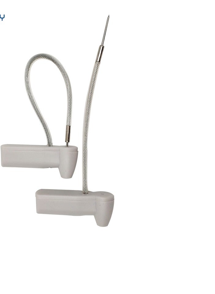 1000 قطعة من علامات أقلام الرصاص المغناطيسية المضادة للسرقة للملابس في السوبر ماركت مع حبل/58 كيلو هرتز/AM/بطول كابل 175 مم/دبوس مجوف 16 مم/مع عبوة جديدة/كرتونة/11.0 كجم/كرتونة/38*29*25 سم - Image 3