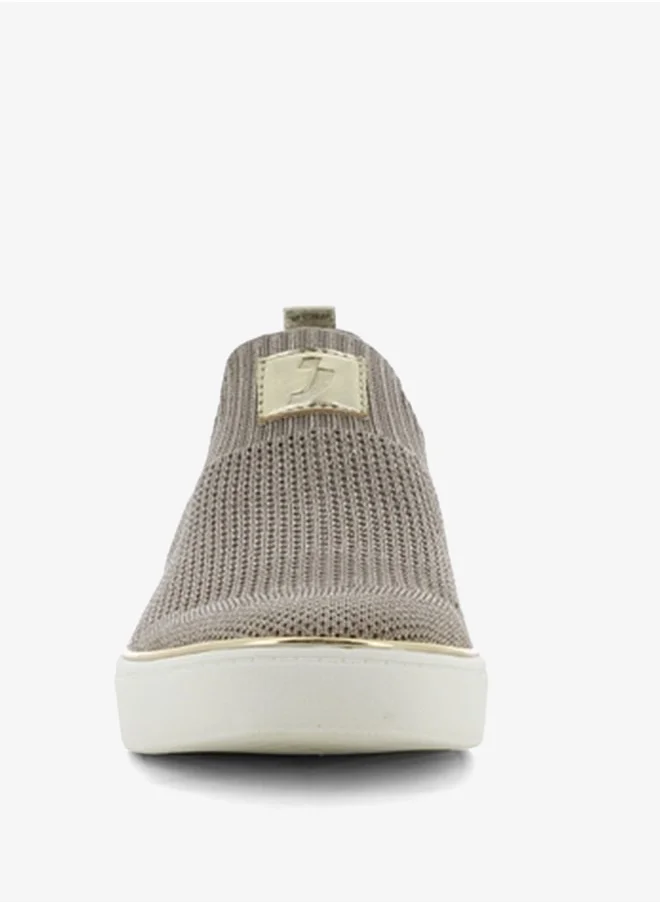 اس جي Women's Textured Slip-On Comfort Shoes