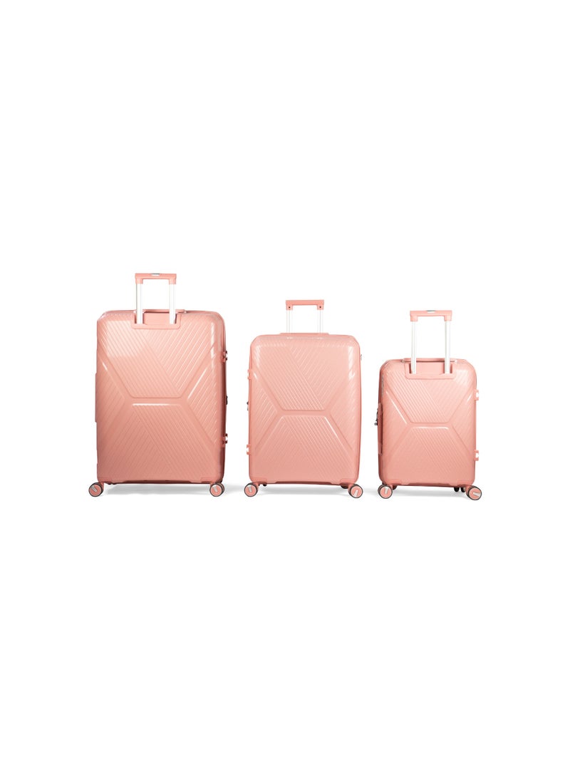 MUSSELZ SAMARKAND - Comlpete Luggage Set 3 Piece -UNBREAKABLE PP  - Image 2
