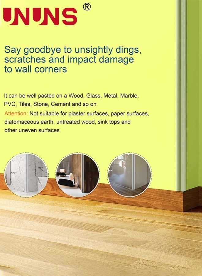 UNUNS Corner Edge Protector Strip,5M Table Edge Corner​ Protection With 4 L-Shaped Corner Guards,Soft Edge Protectors With Hollow Shock-Absorbing Design For Sharp Corners Of Cabinets Tables Drawers - Image 5
