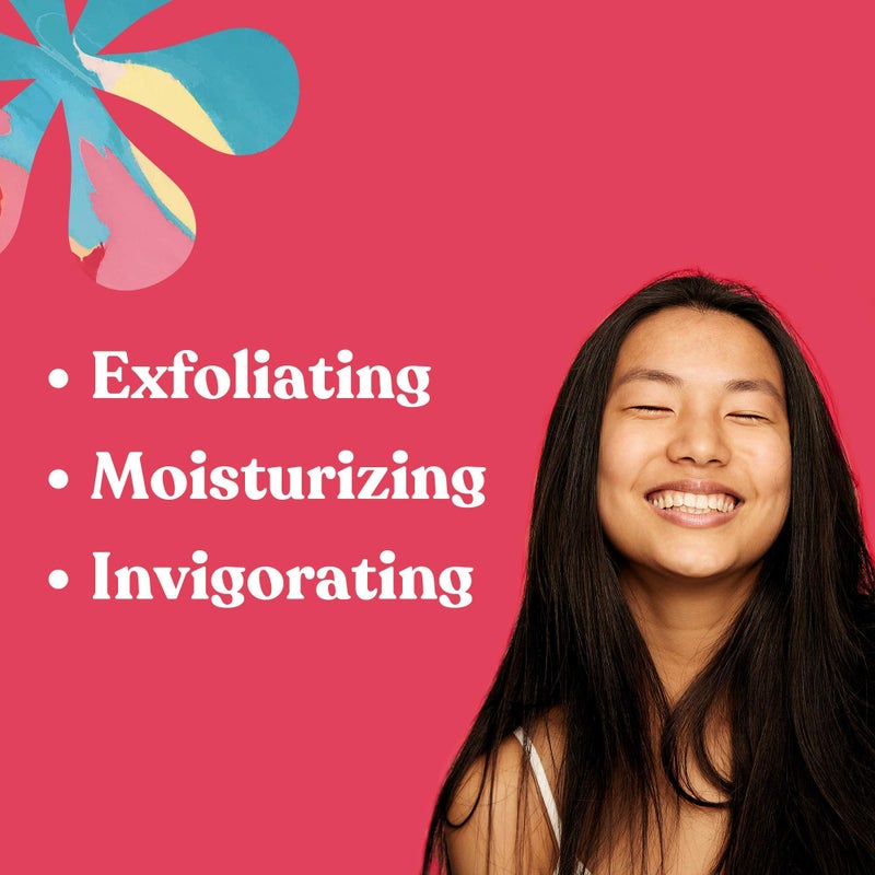 Asutra مقشر الجسم بزيت أساسي من ملح البحر الميت ASUTRA (وردة حسية)، 16 أونصة - مرطب فائق، لطيف، ومرطب - زيوت جوز الهند، الوردة، وخشب الصندل - Image 4