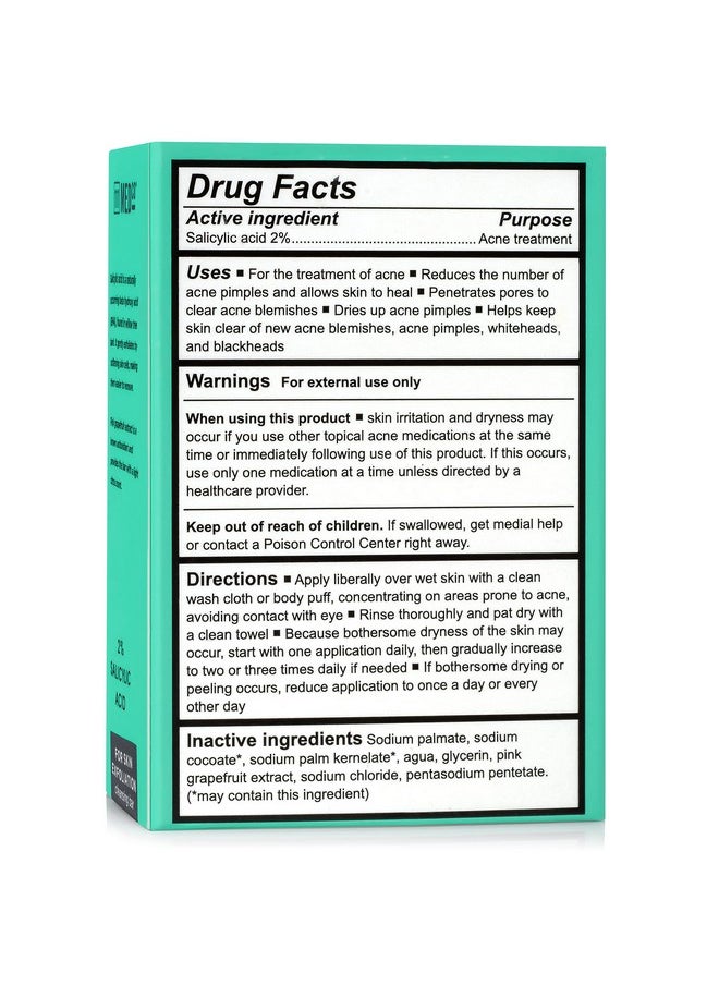 111MedCo 11Medco 2% Salicylic Acid Cleansing 4Oz. Medicated Soap Bar  - Image 3