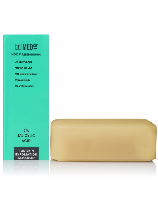 111MedCo 11Medco 2% Salicylic Acid Cleansing 4Oz. Medicated Soap Bar  - Image 4