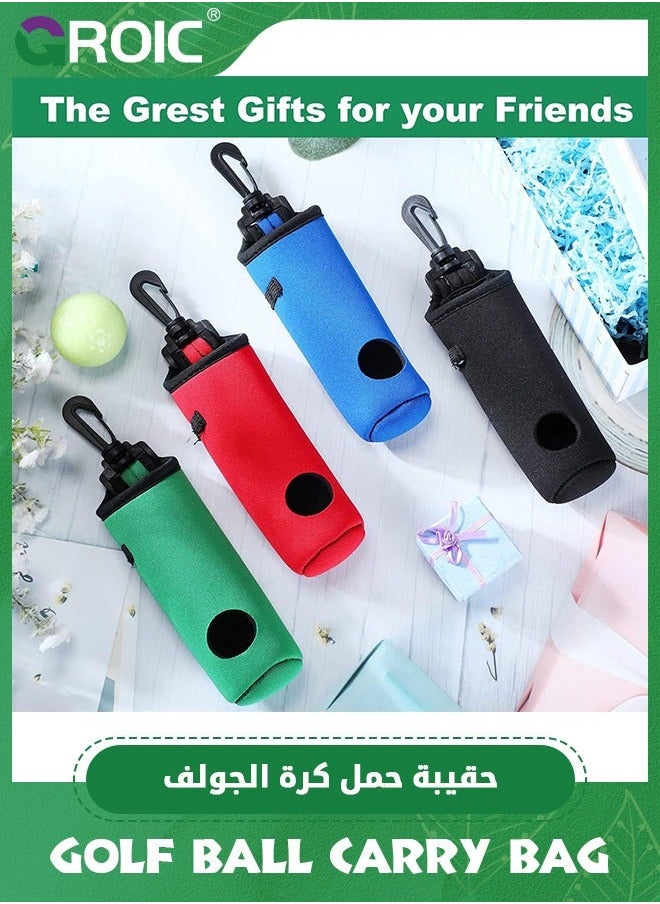جرويك - 4 قطع حامل تي جولف وحقيبة حمل كرات الجولف وسلسلة المفاتيح ومشبك الحزام وهدايا والإكسسوارات - Image 1