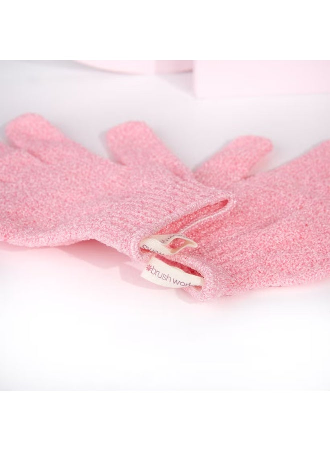 brushworks Exfoliating Gloves - Image 3