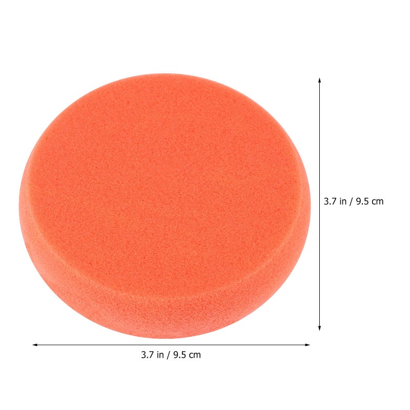 6 Inch Car Polishing Pad Sponge Kit With Handle For Automotive Detailing Buffing And Paint Care - Image 3