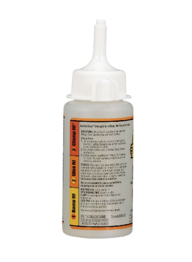 Gorilla Water-Resistant High Strength All-Purpose Glue Clear 3.75 oz 1787969 - Image 3