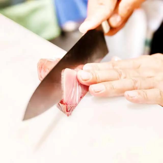Machado Stainless Steel Japanese Sekiryu Sashimi Sushi Fish Knife with Octagonal Handle - Image 5