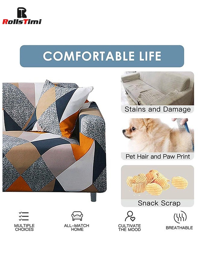 RollsTimi  Stretch Sofa Slipcover Elastic Sofa Covers for Living Room Funda Sofa Chair Sectional Couch Cover Home Decor - Image 2