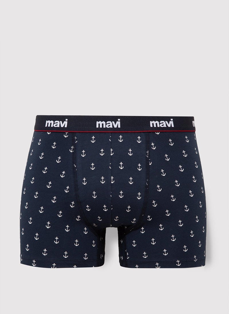 MAVI Printed Navy Boxers - Image 1