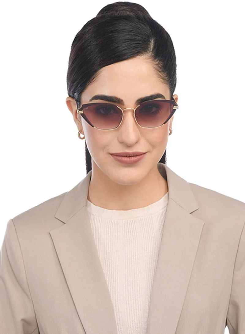 VINCENT CHASE Women's UV Protection Cat Eye Sunglasses - VC S15798 - Lens Size: 61 Mm