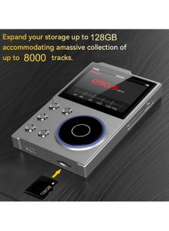 HiFi MP3 Player with Bluetooth5.3, 2.4in HD Screen, High Resolution Lossless Sound Digital Audio Music Player, 1500mAh Portable Audio Player with ALPS Scroll Control, for Sports - pzsku/Z692926B6042AAA9402C4Z/45/_/1735375924/2ee5268e-7321-455f-be10-5d524ef8b76f