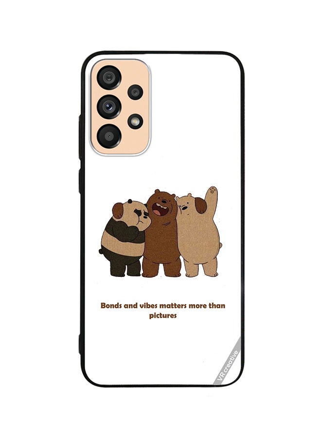 VR CREATIVE Protective Case Cover For Samsung Galaxy A72 Bonds And Vibes Matters More Than Pictures Design Multicolour - Image 1