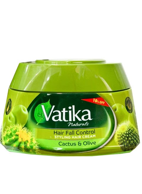 فاتيكا كريم تصفيف الشعر ناتشورالز للتحكم في تساقط الشعر بالصبار والزيتون 190 مل