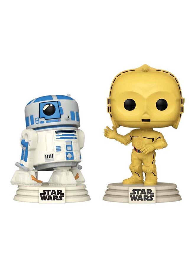 Funko بوب! حرب النجوم: D100 - RR R2 و 3PO 2 حزمة استثنائية  - Image 1