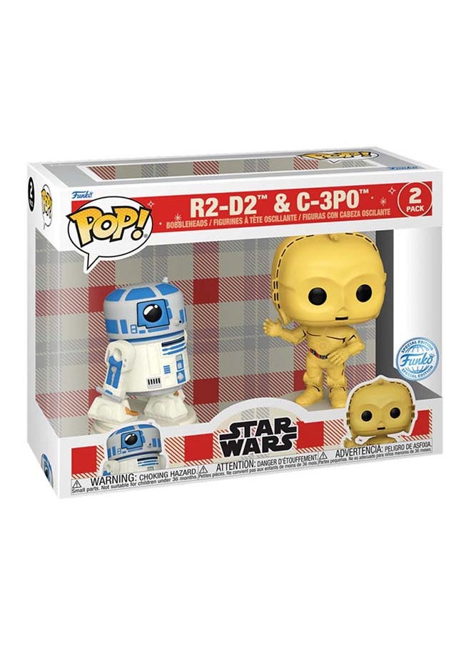 Funko بوب! حرب النجوم: D100 - RR R2 و 3PO 2 حزمة استثنائية  - Image 2