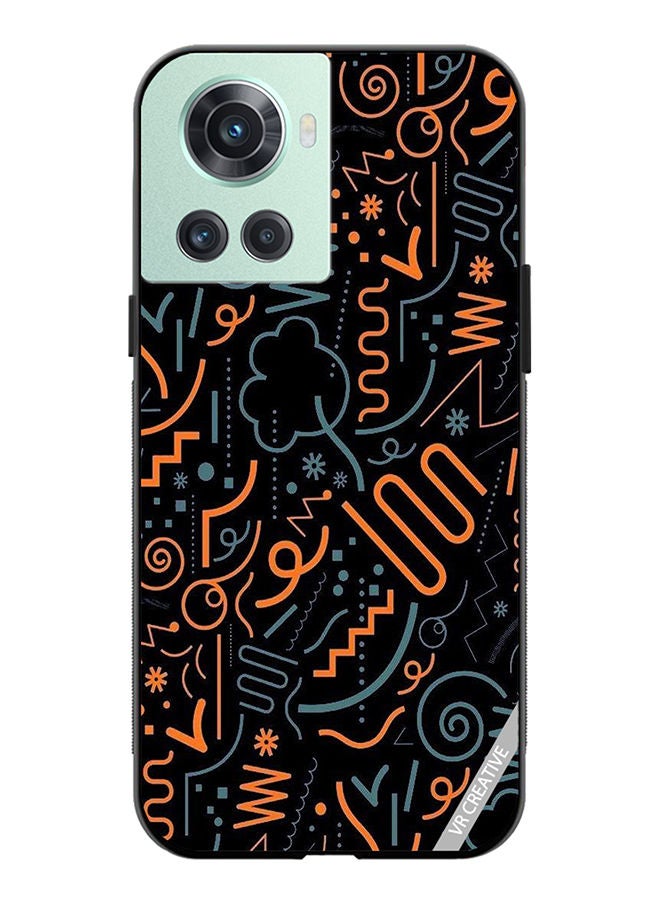 VR CREATIVE Protective Case Cover For OnePlus 10R Pop Art Design Multicolour - Image 1
