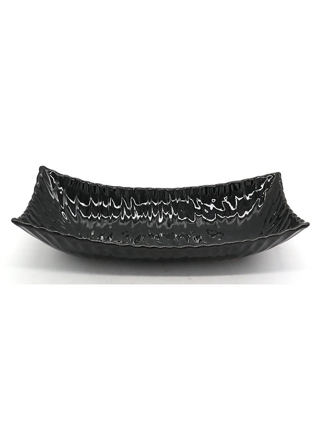 ايست من نون Decorative plate  36*18.5*8 cm Shiny Black