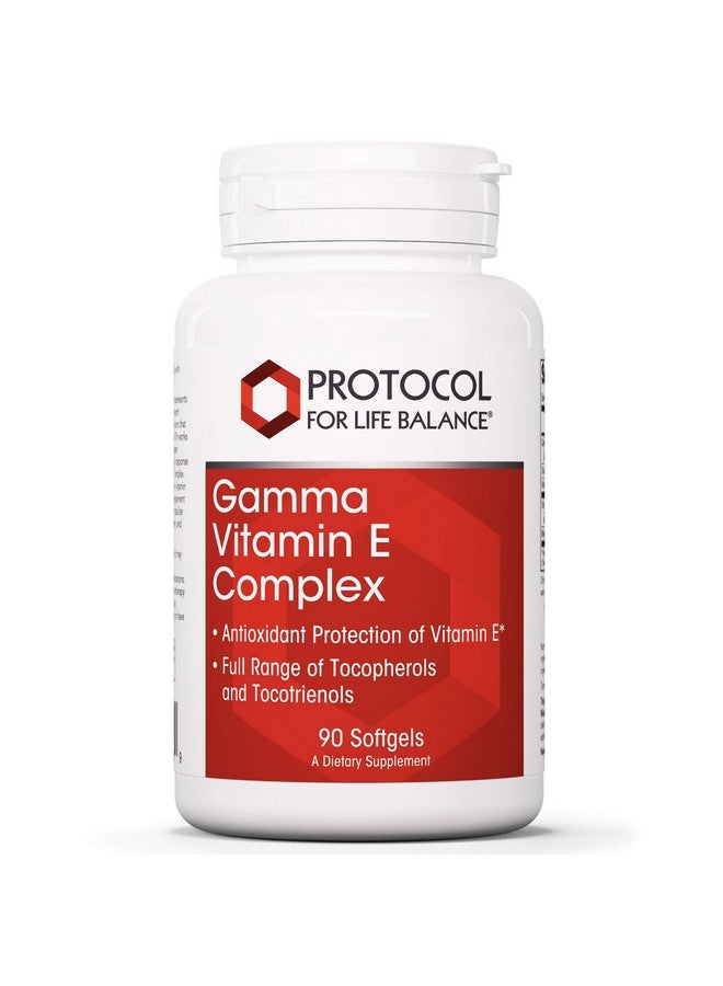 Protocol For Life Balance Protocol Gamma E Toco Complex Vitamin E 300Mg Antioxidant 90 Softgels - Image 2