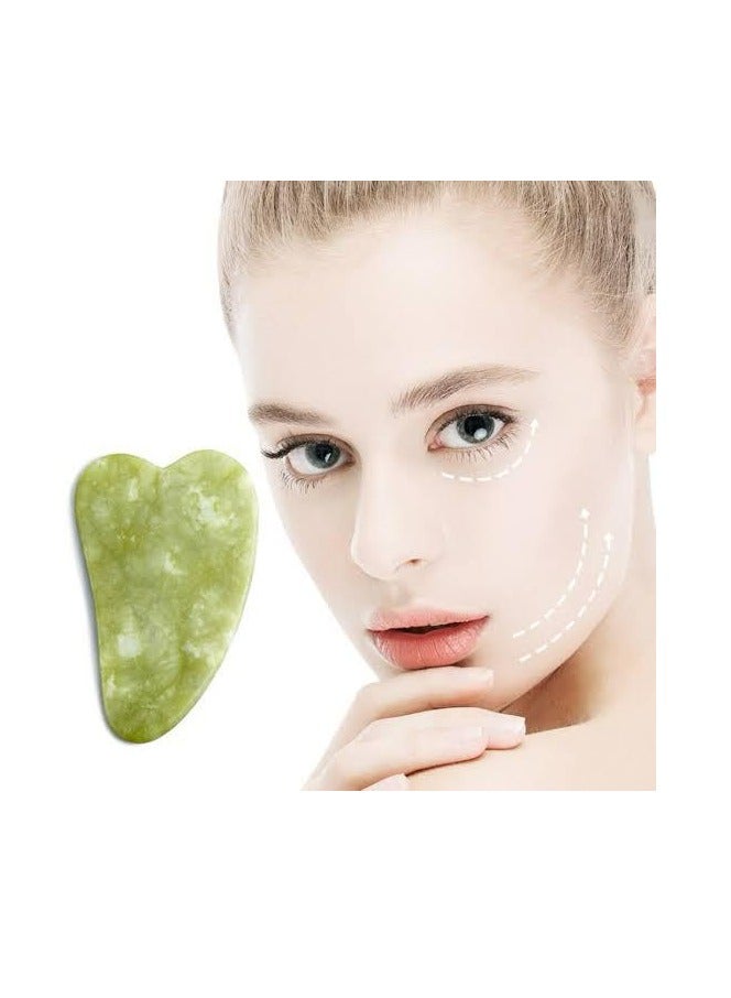 Natural Stone Gua Sha Scraping Massage Tools For Spa Acupuncture Therapy Trigger Point Treatment Slimming - Image 1