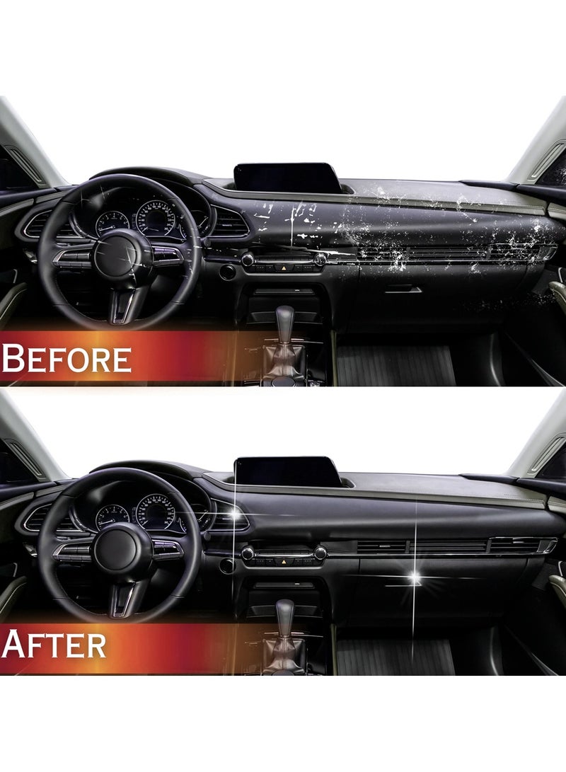 Safi WAX Safi Wax Dashboard Polish Spray Lemon Scent 250ml UV Protection Dust Repellent & Quick Drying for Car Interiors, SFW-21 - Image 3