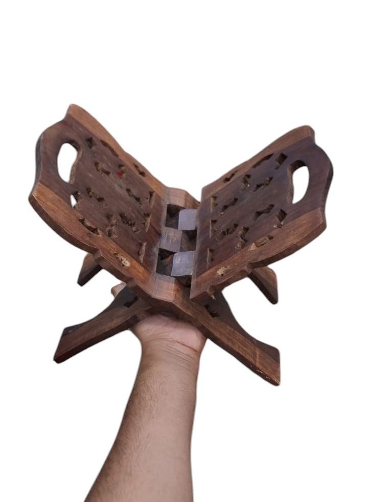 Pakistani Quran Holder Wooden Rehal Stand For Ramadan - Image 1