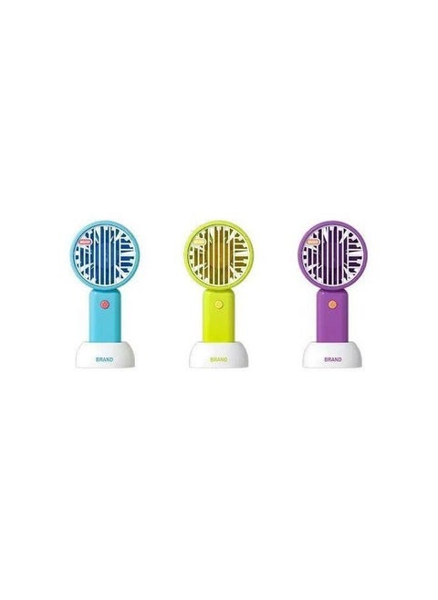 Portable Fan With Multi-Use Comfort – Stay Cool Anywhere Color Yellow