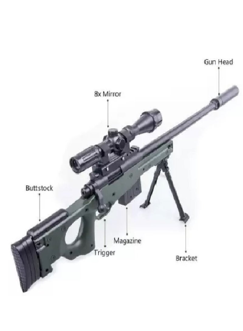 Dubkart Sucker Bullet With Semi Auto Pub G Sniper Gun