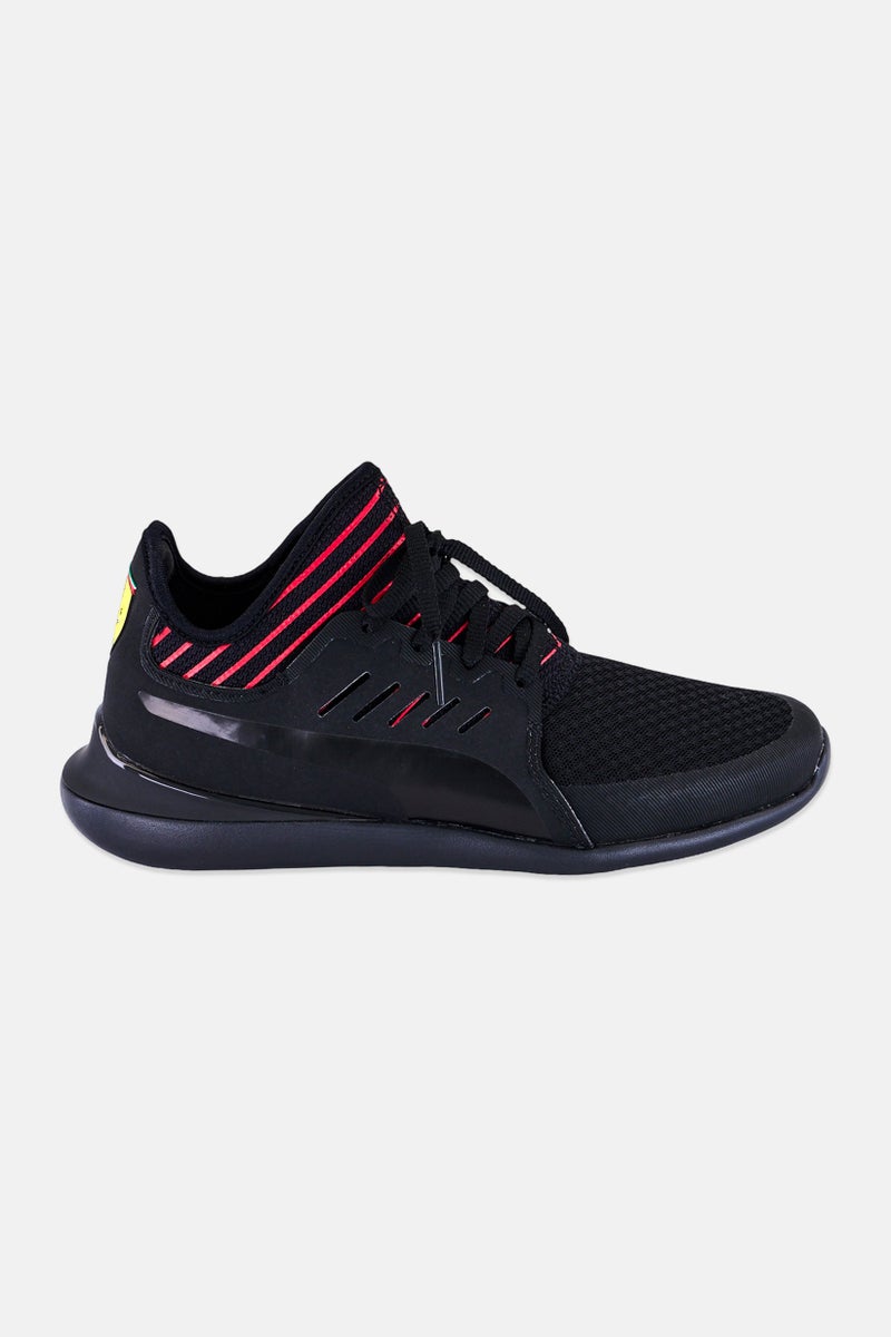 PUMA أحذية سباق بومّا × فيراري للأطفال الأولاد SF Evo Cat Mace مزودة بأربطة، سوداء - Image 4
