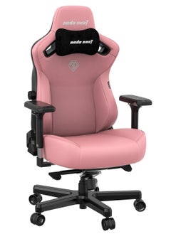 AndaSeat Kaiser 3 Series Premium Ergonomic Gaming Chair, CREAMY PINK | AD12YDC-XL-01-P-PV/C