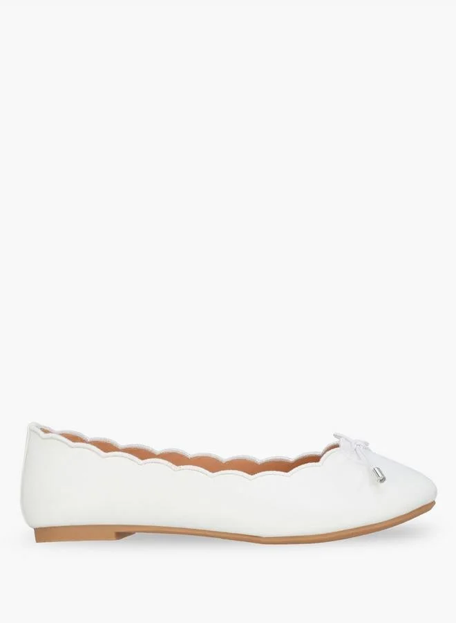 Girls Slip-On Ballerina Shoes