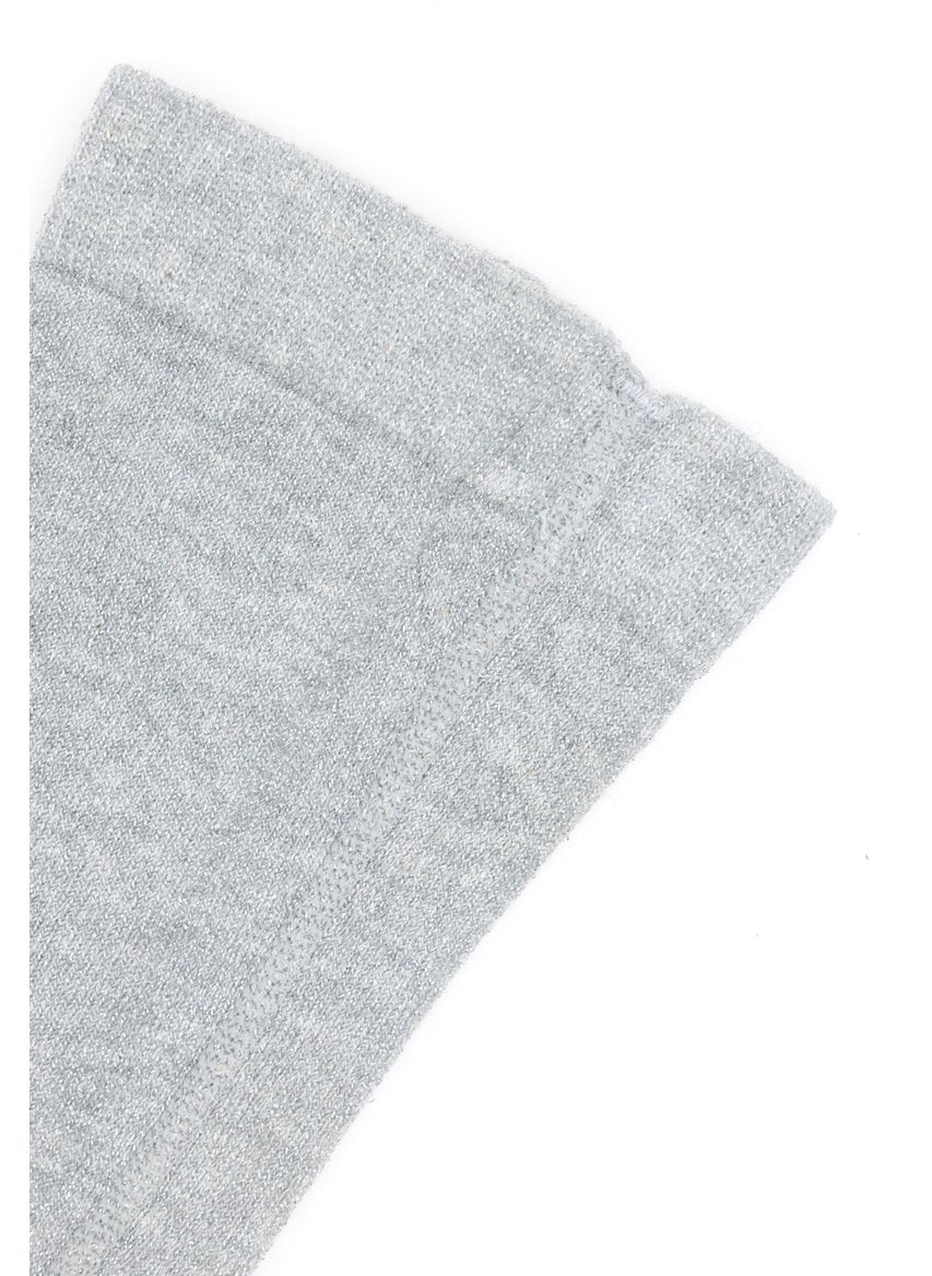 U.S. Polo Assn. - Girls Cream Melange Socks 50281730-VR159 - Image 1