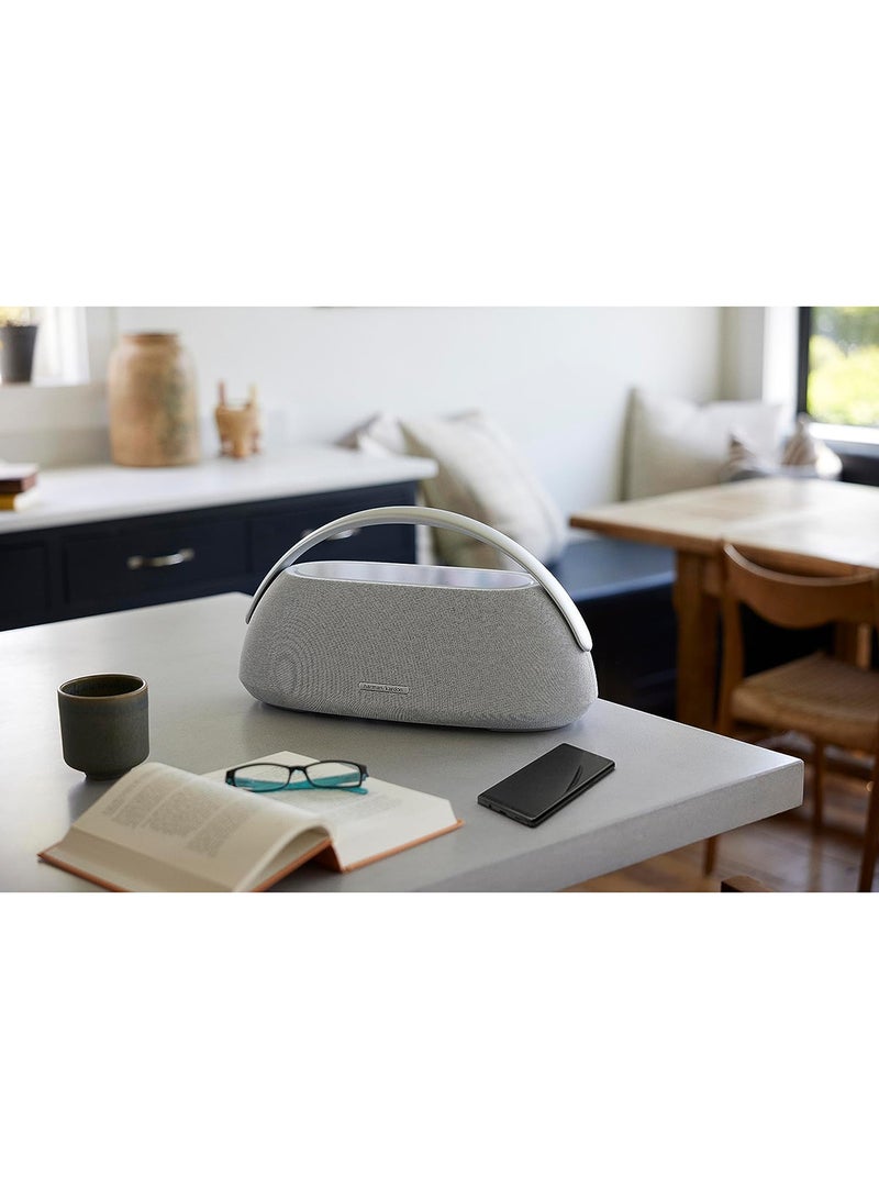 harman kardon Go + Play 3 Portable Bluetooth Speaker HKGOPLAY3GRYUK Grey - Image 5